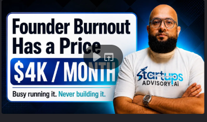 Founder Burnout Has a Price  $4K / Month