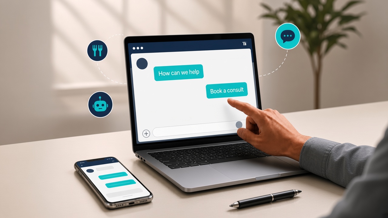 Legal AI chat answering practice-area questions