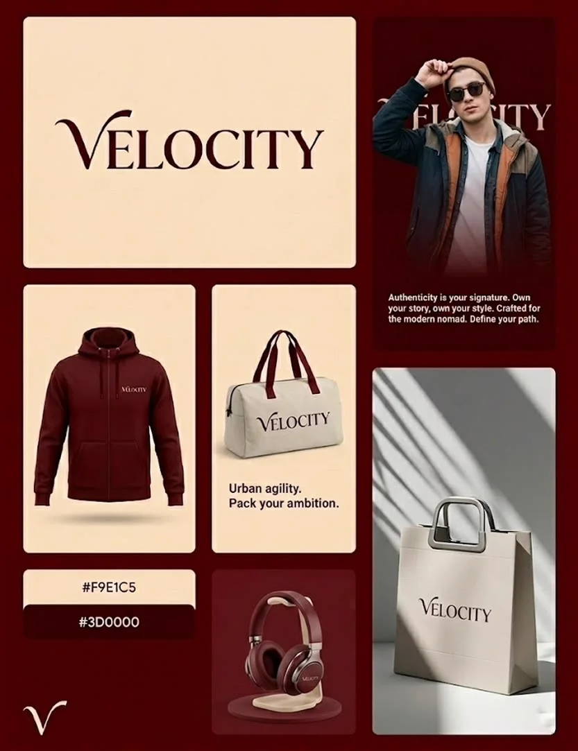 Brand and design work sample 4