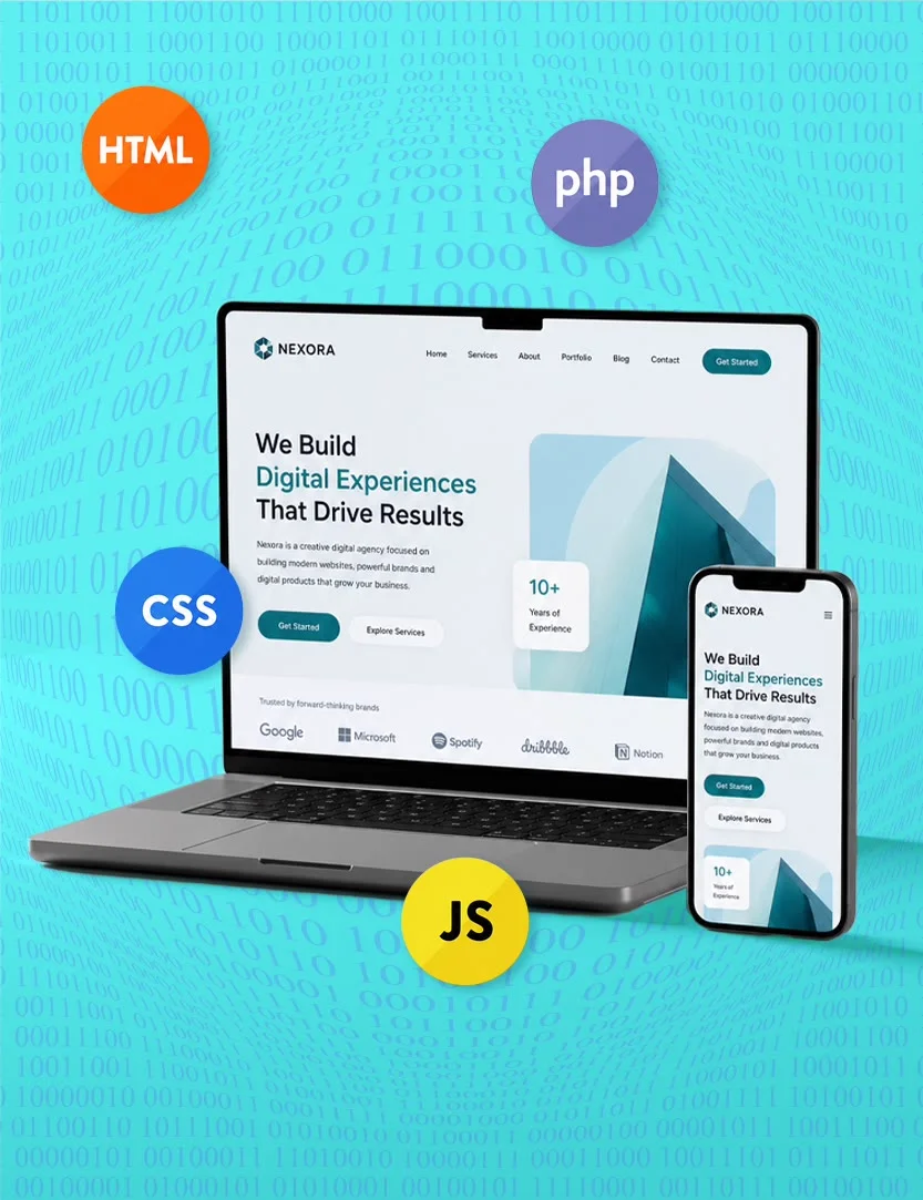 Web development sample 1