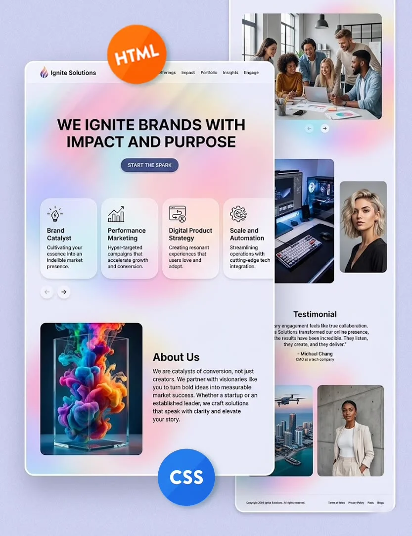 Web development sample 4