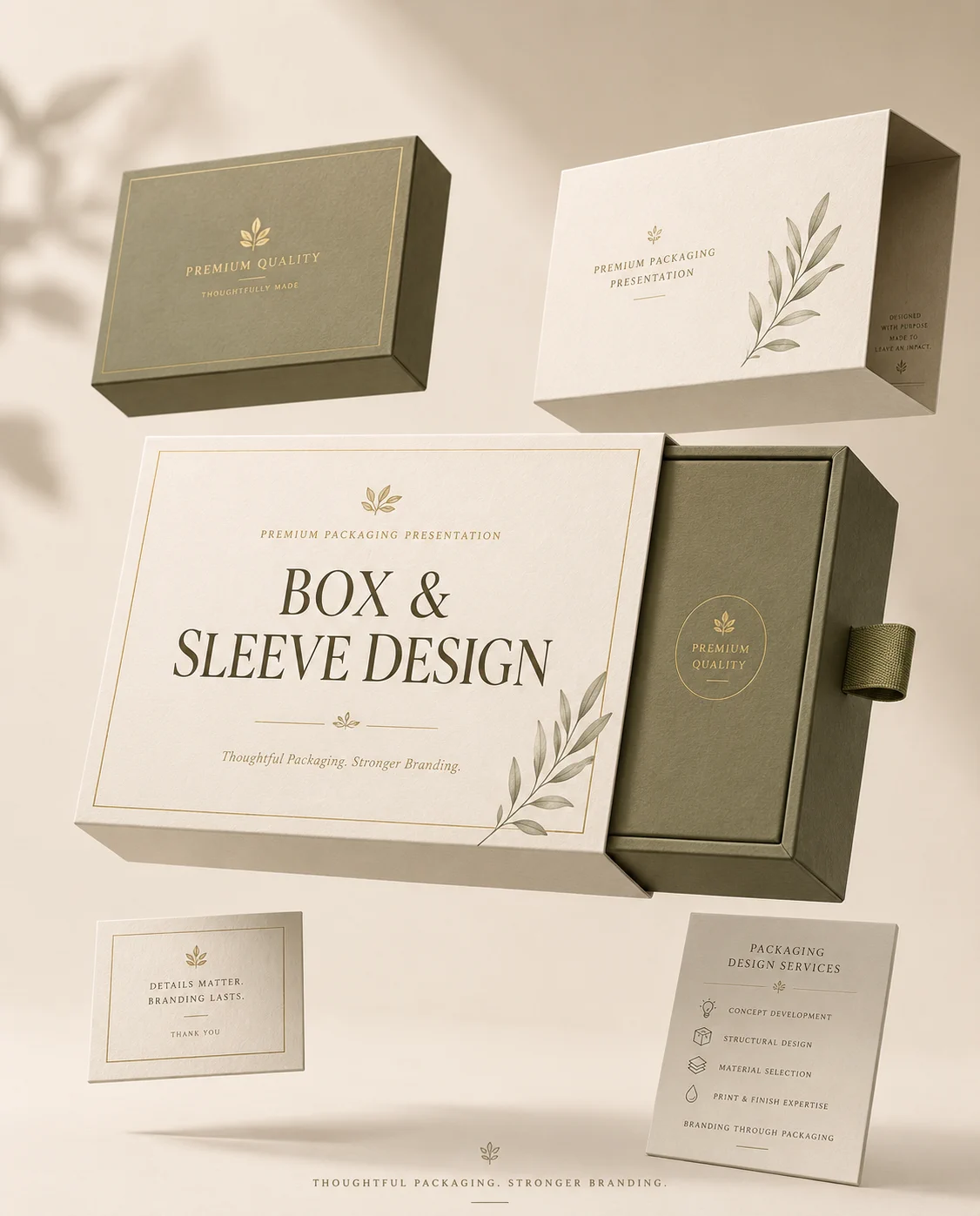 Product Packaging - Box & Sleeve Design